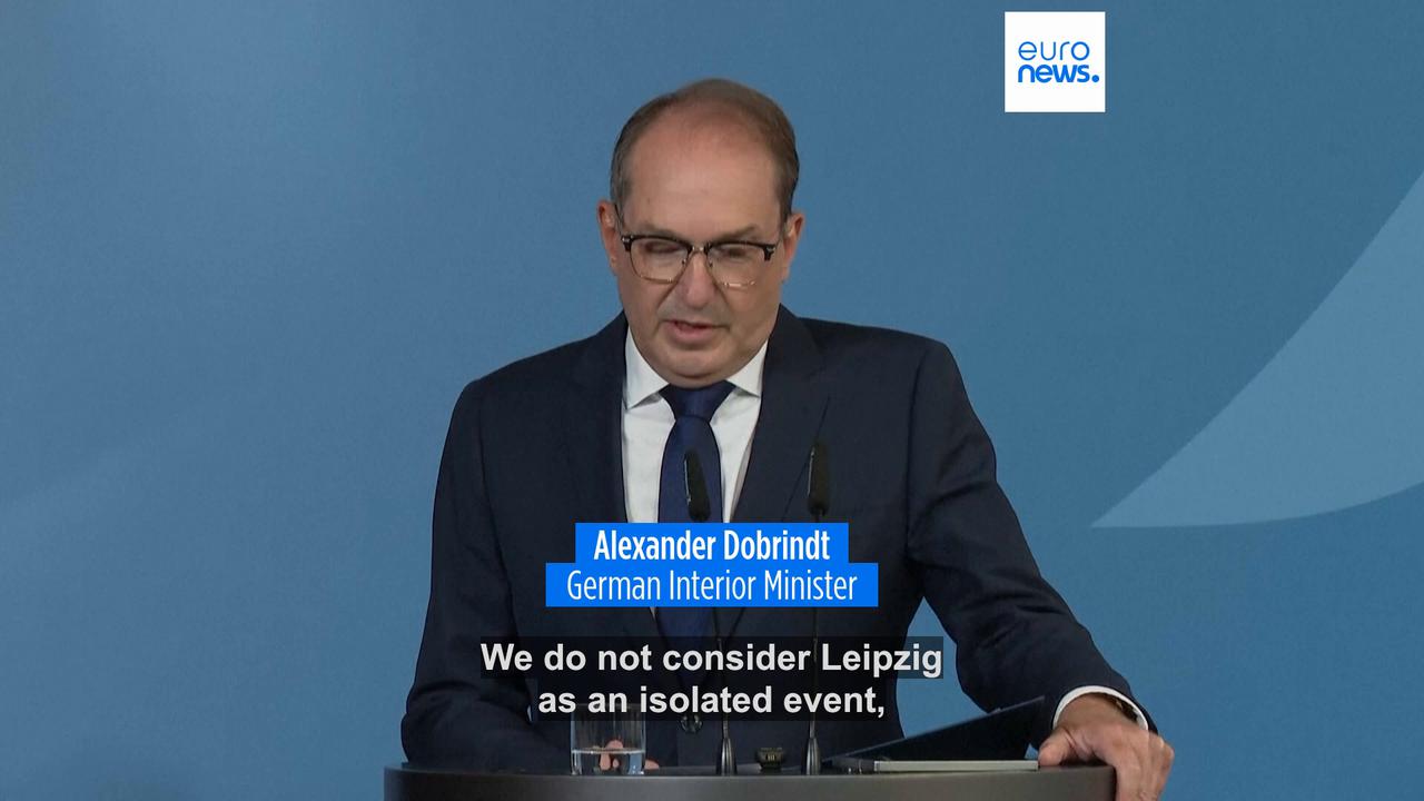 Video thumbnail for Russia behind attempted drone 'attack' at Leipzig airport, Berlin says
