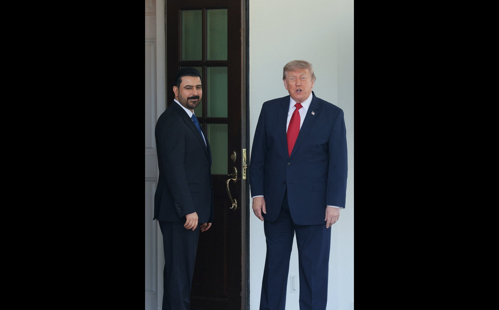 Video thumbnail for US President Trump meets with ‘fan of America' Iraqi PM Ali al-Zaidi