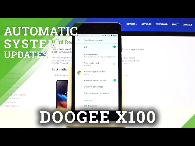 Video thumbnail for How to Activate Auto Updating the Doogee X100 – Download Newest System Version Automatically