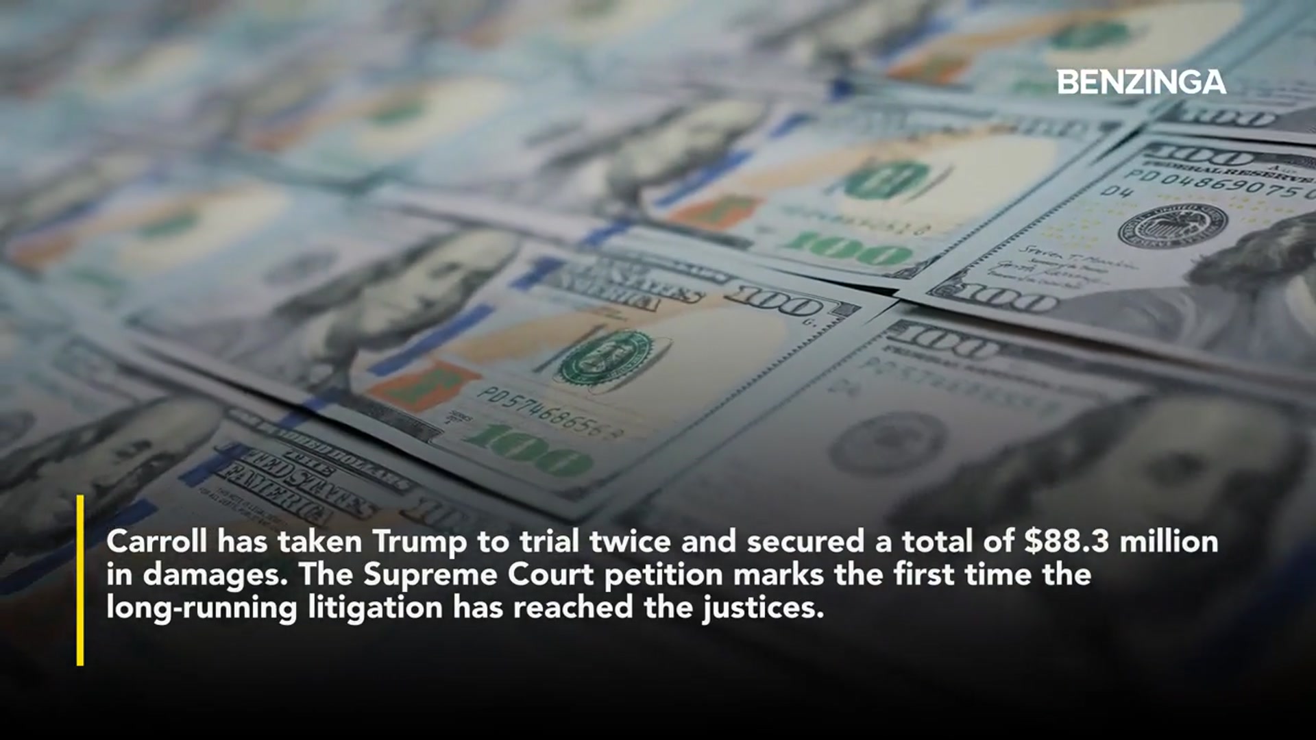 'Video thumbnail for Trump Asks Supreme Court To Throw Out E. Jean Carroll Abuse Verdict'