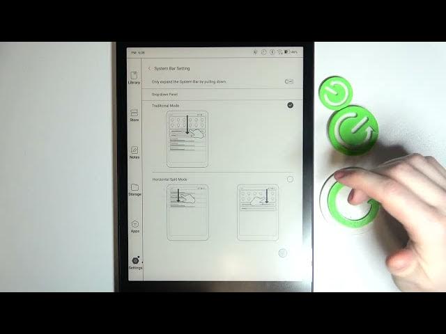 Video thumbnail for Onyx Boox Note 5 How To Manage System Bar