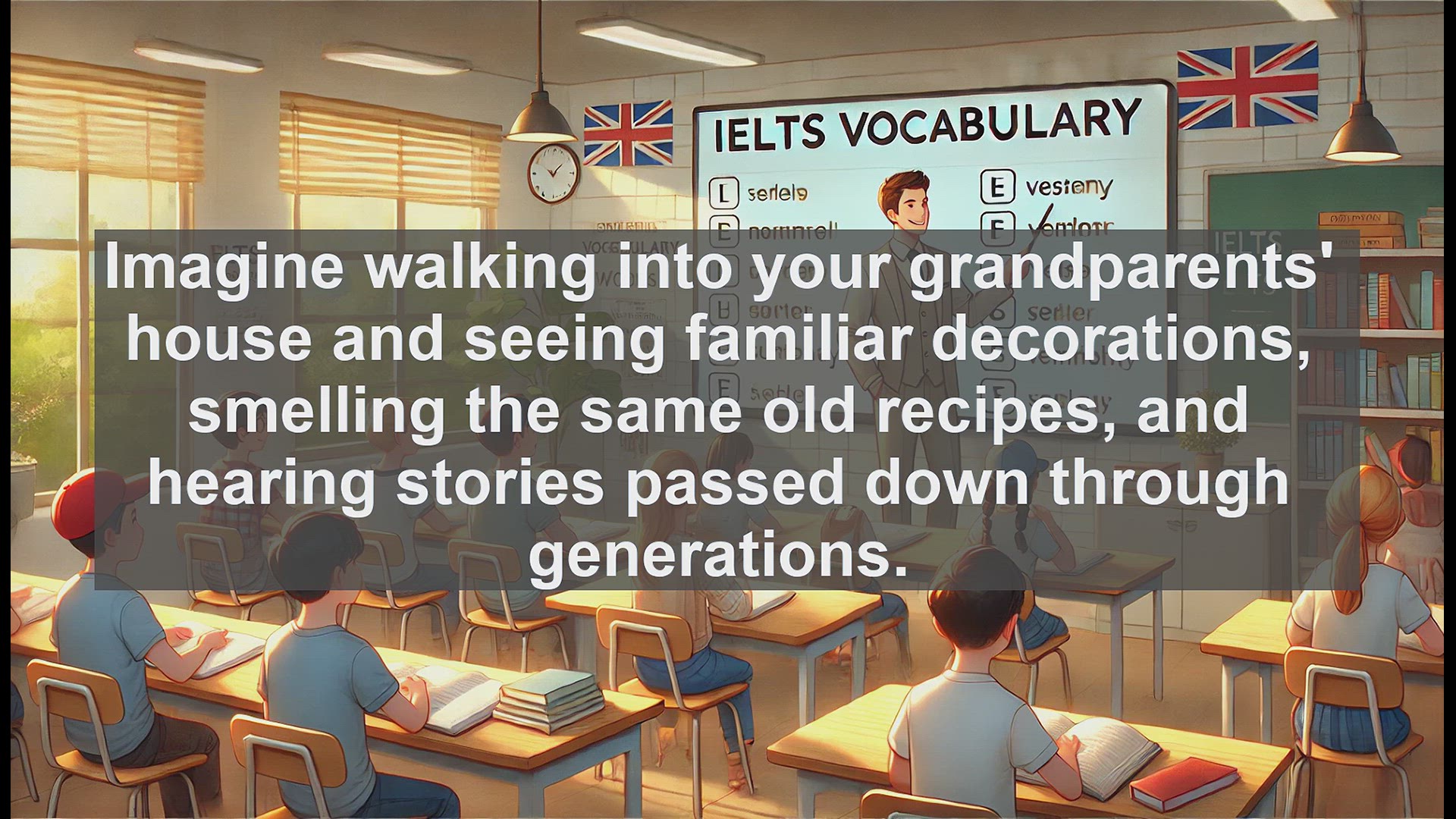 'Video thumbnail for 2500 Must Know IELTS 5.5 Vocabulary - Understanding 'Traditional': Key IELTS Vocabulary Explained'