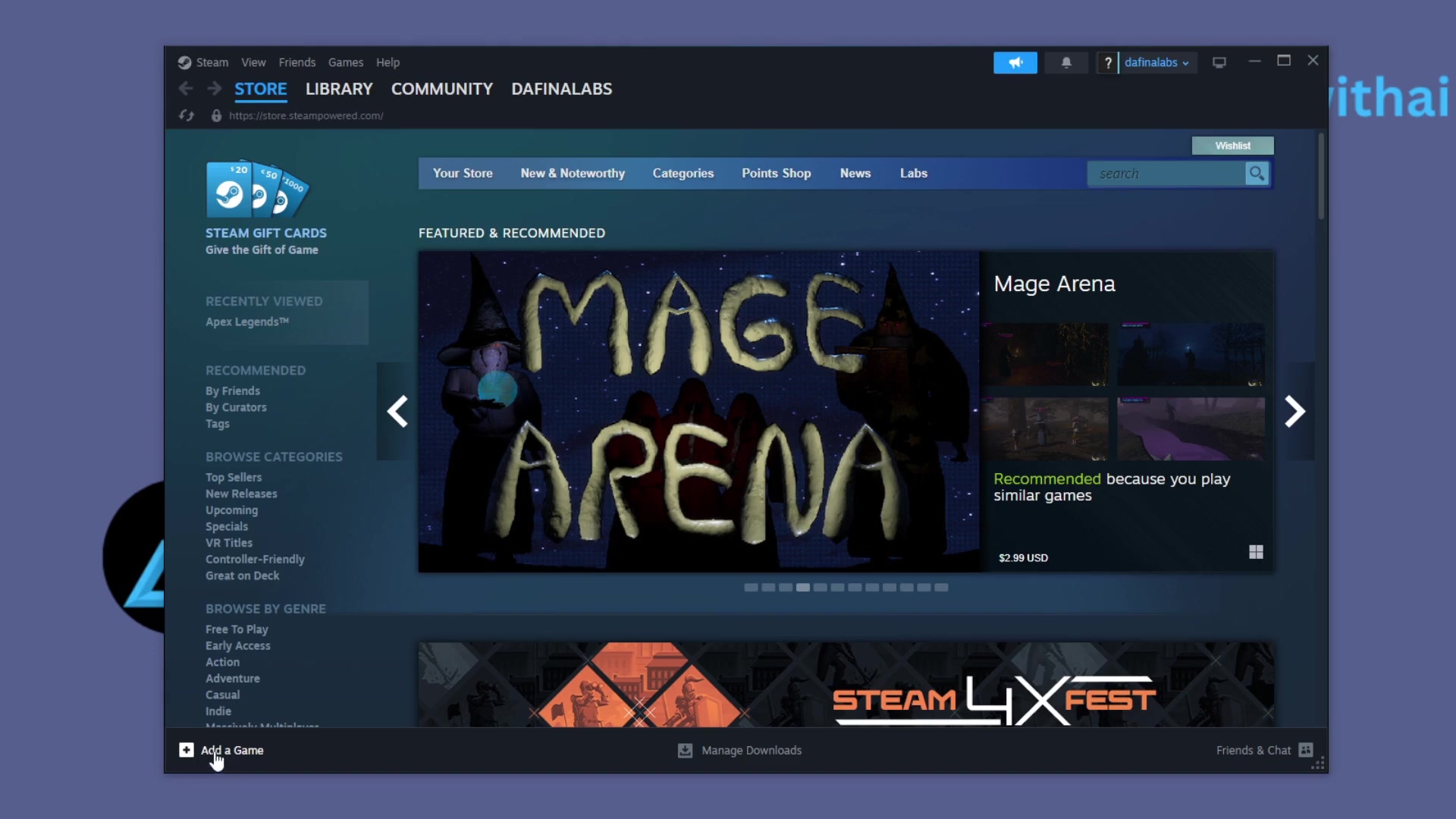'Video thumbnail for How To Add Non Steam Game To Steam'
