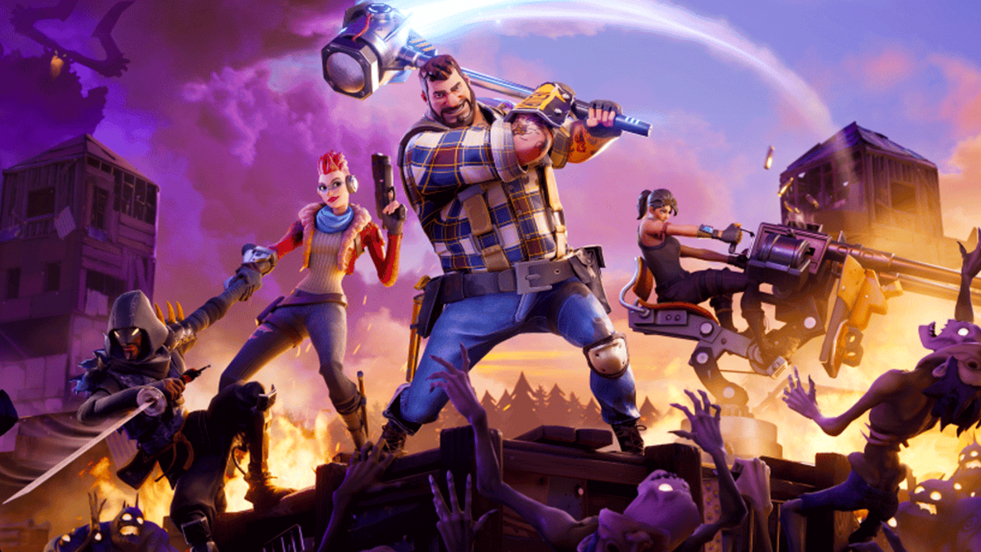 Video thumbnail for Fortnite - Official 'Save the World' Free to Play Launch Trailer
