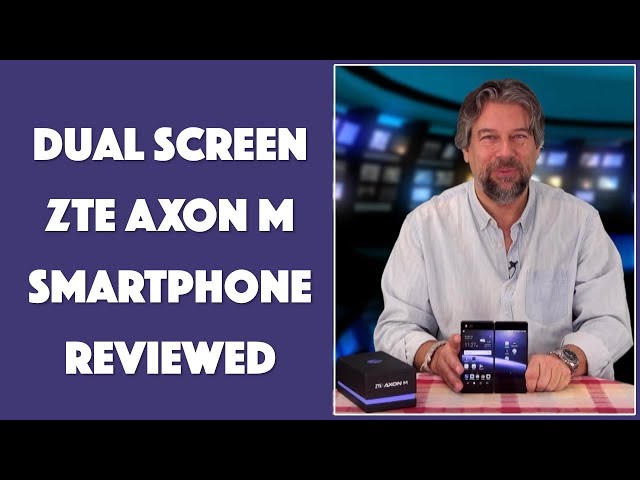 Video thumbnail for The Amazing Dual Screen ZTE AXON M Phone -- REVIEWED