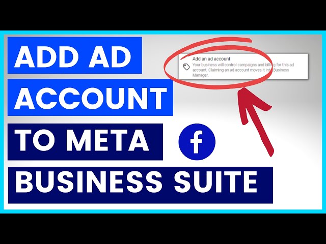 Video thumbnail for How To Add Facebook Ad Account To Business Suite? [in 2025] (Meta/Facebook Business Manager)