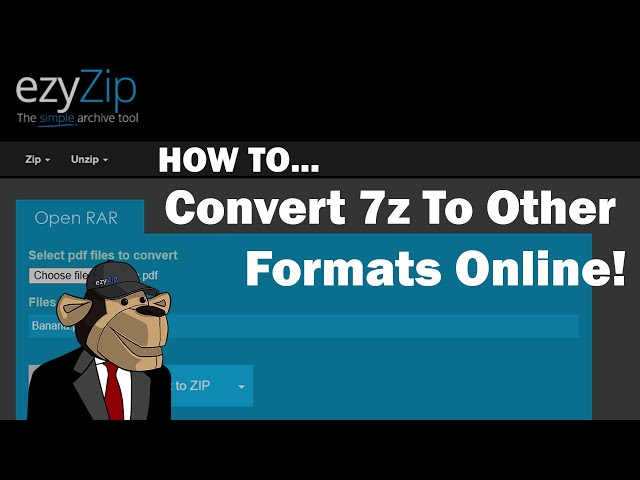 Video thumbnail for How To Convert 7Z to Other Format [Step-by-Step Guide]