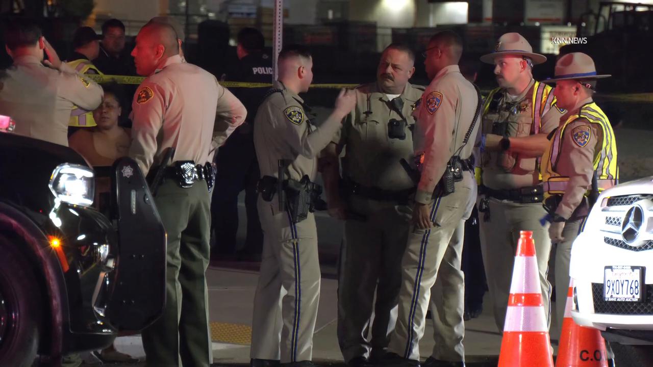 Video thumbnail for US, Los Angeles: Lancaster Possible Shooting or Stabbing Victim Drives Through DUI Checkpoint.