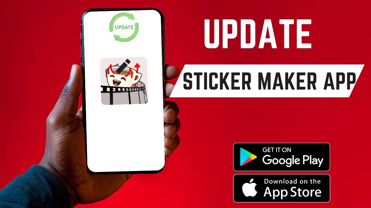 Video thumbnail for How To Update Free Sticker Maker App