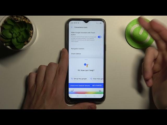 Video thumbnail for Link/Unlink Google Assistant to Power Button – REALME 6i and Button Functions