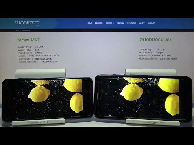 Video thumbnail for Display Meizu M6T vs DuoDuoGo J6+ - Check Screen Quality