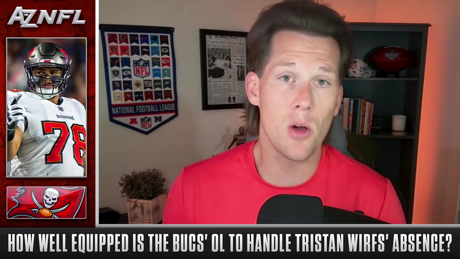 'Video thumbnail for Tampa Bay's LT Tristan Wirfs Undergoes Knee Surgery'