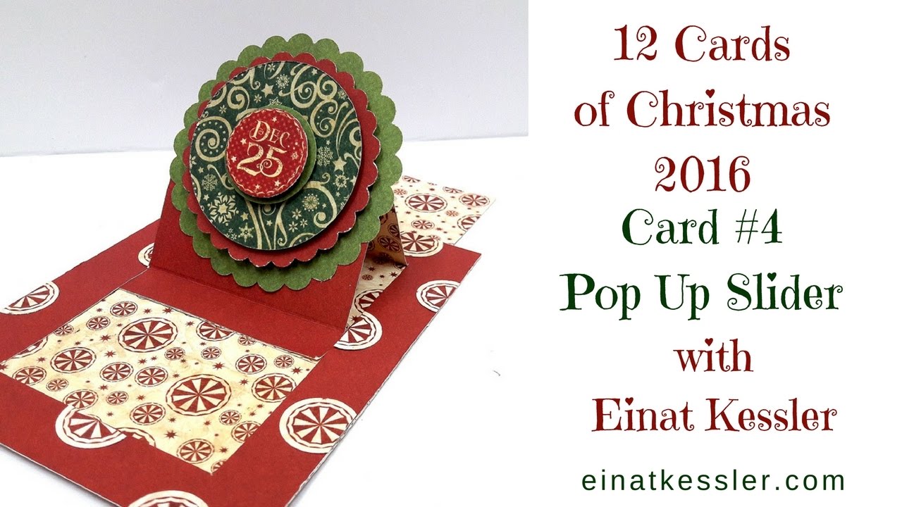 Video thumbnail for 12 Cards of Christmas #4 - Pop Up Slider. CHECK OUT THE LIMITED TIME OFFER IN DESCRIPTION!