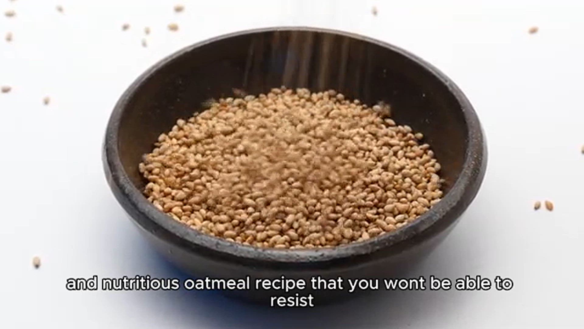 'Video thumbnail for Oatmeal recipe'