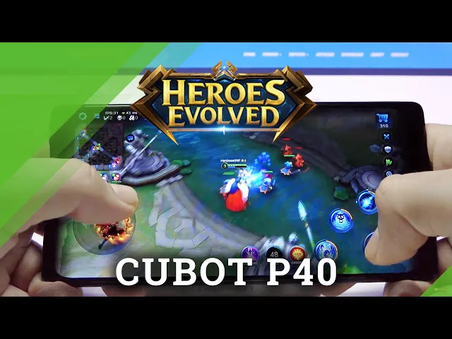 Video thumbnail for Cubot P40 - Heroes Evolved Game Review
