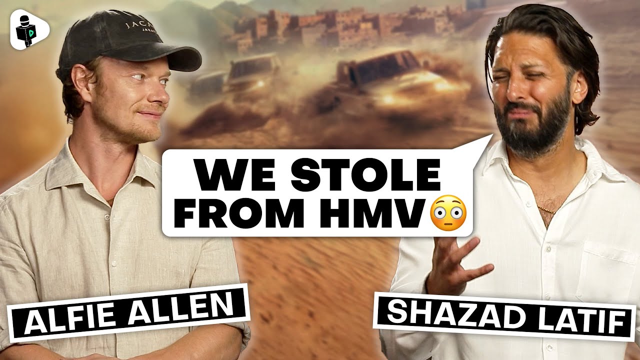 Video thumbnail for Alfie Allen & Shazad Latif Spill Atomic Secrets (and HMV Crimes 👀)