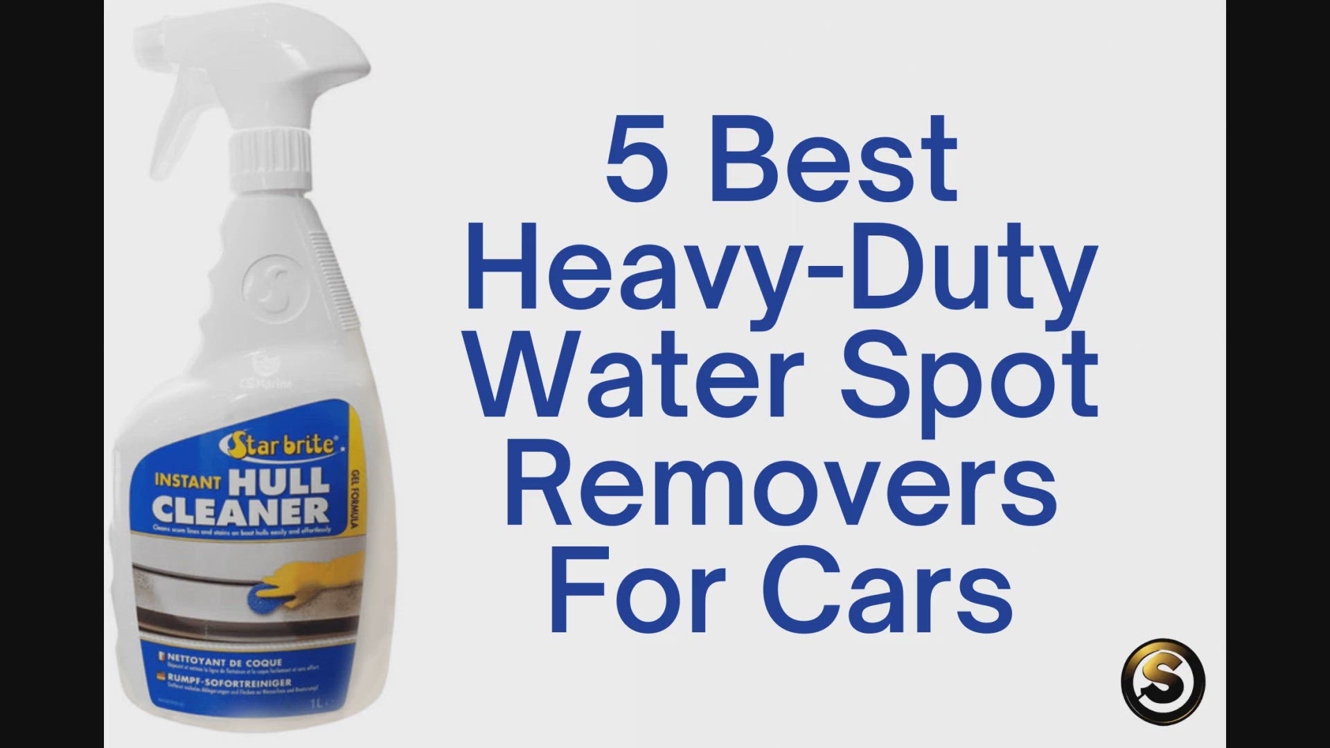 Video thumbnail for 5 Best Heavy-Duty Water Spot Removers For Cars