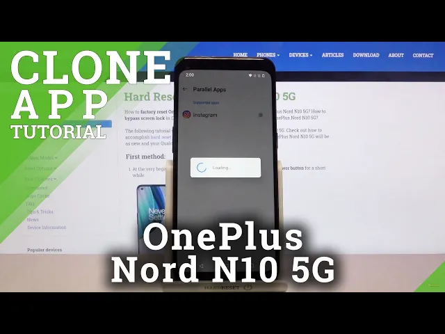 Video thumbnail for How to Clone Social Apps on OnePlus Nord N10 5G – Parallel Apps
