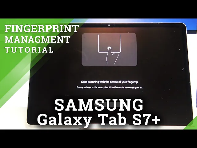 Video thumbnail for How to Add Fingerprint to SAMSUNG Galaxy Tab S7+ - Scan and Add Fingerprint