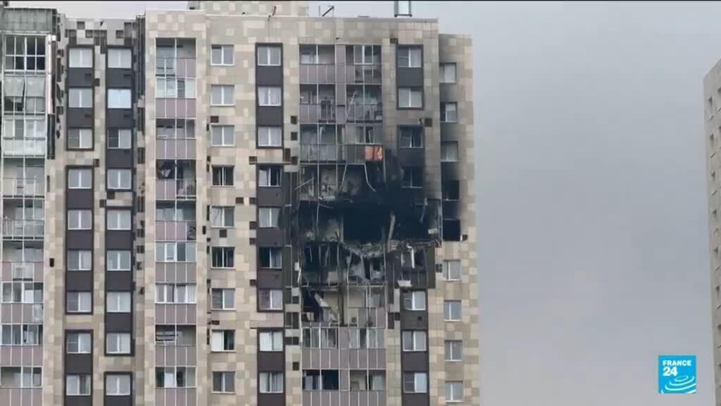 Video thumbnail for Ukraine fires over 1,000 drones at Russia in "largest ever" attack on Moscow