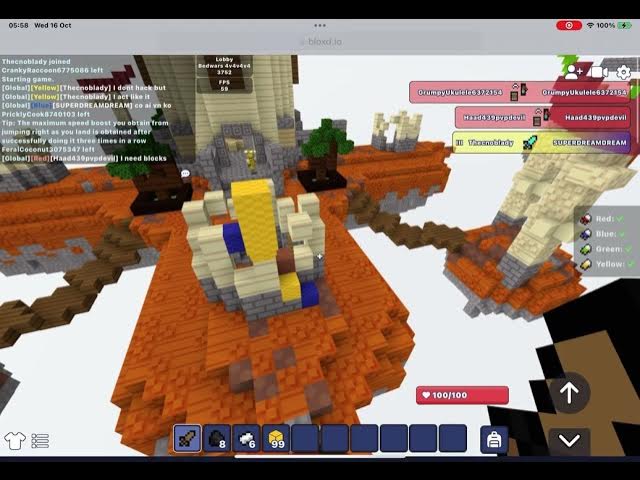 Video thumbnail for Playing 2 vs 2 bedwar