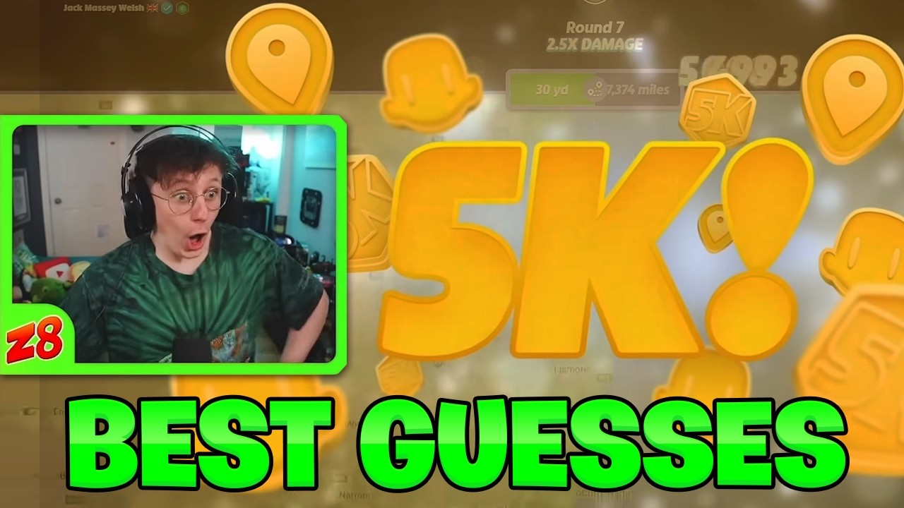 Video thumbnail for Jack's GREATEST ALL TIME Geoguessr Guesses Compilation