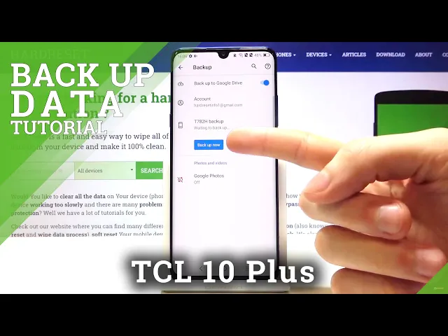 Video thumbnail for How to Back Up Data on TCL 10 Plus – Enable Google Backup
