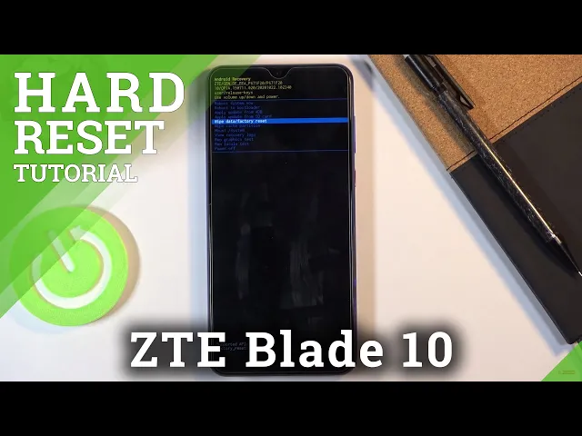 Video thumbnail for How to Hard Reset ZTE Blade 10 – Remove Screen Lock