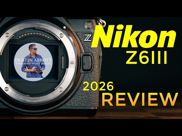 Video thumbnail for Nikon Z6III Review in 2026 | Still Worth It?
