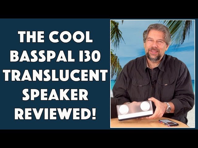 Video thumbnail for BASSPAL i30 Translucent Bluetooth Speaker -- REVIEWED