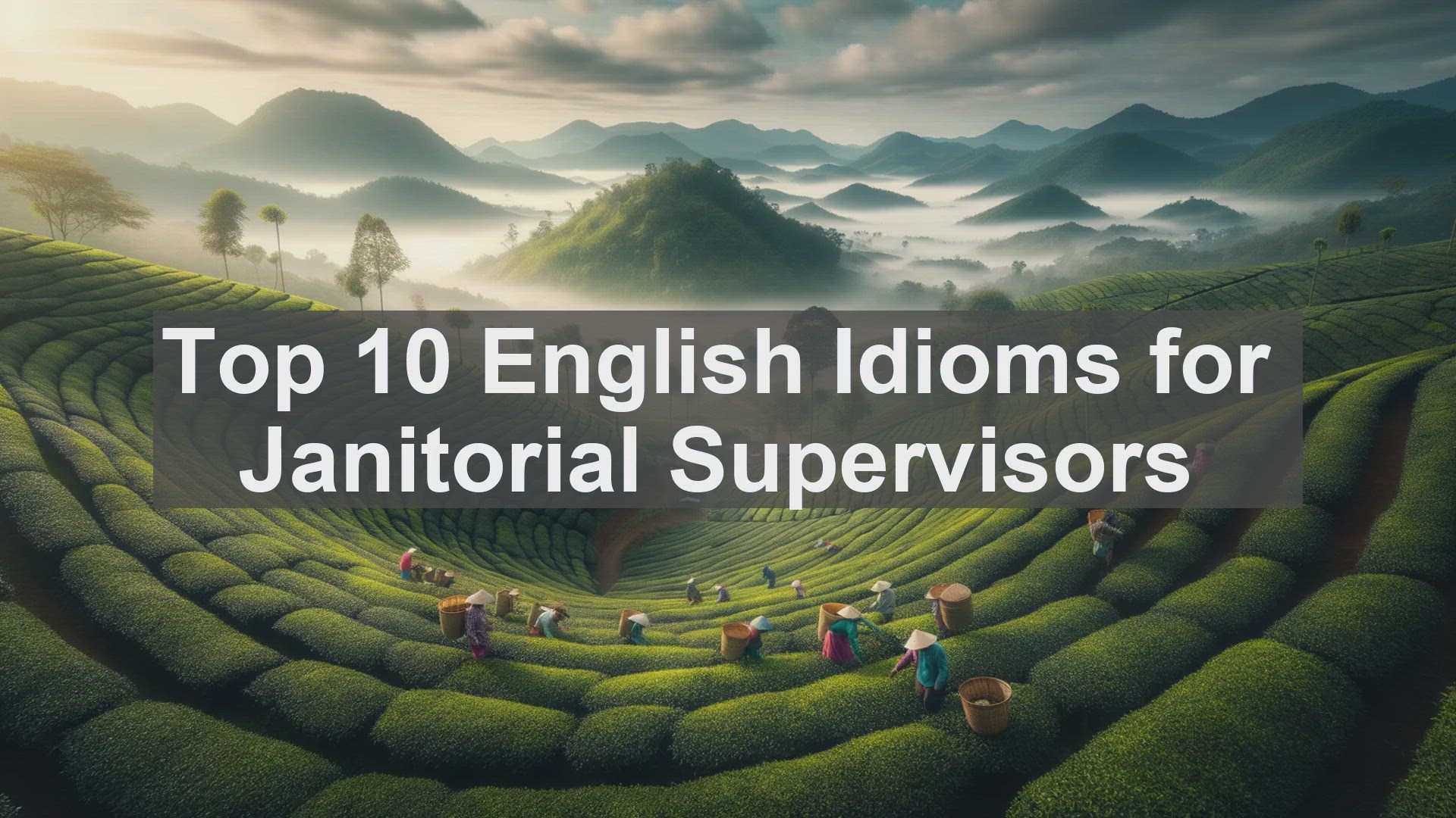 'Video thumbnail for Top 10 English Idioms for Janitorial Supervisors'