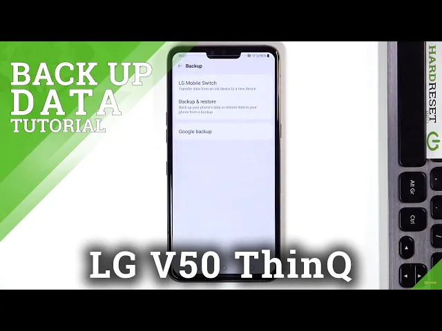 Video thumbnail for How to Google Backup in LG V50 ThinQ – Back Up Data