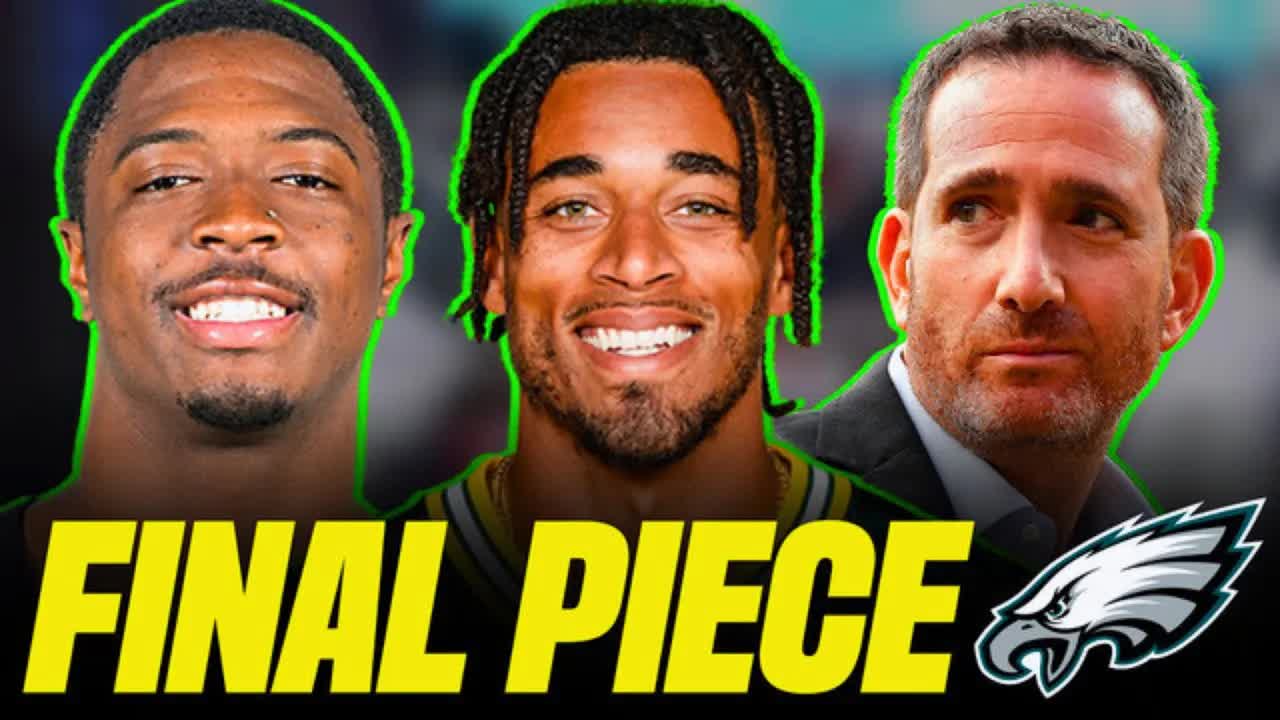 Video thumbnail for A to Z Sports Philadelphia Eagles: eagles over the top? should howie roseman sign jaire alexander after packers release?