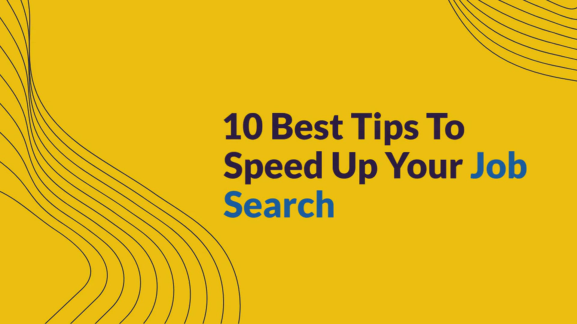 'Video thumbnail for 10 Best Tips To Speed Up Your Job Search [2023]'