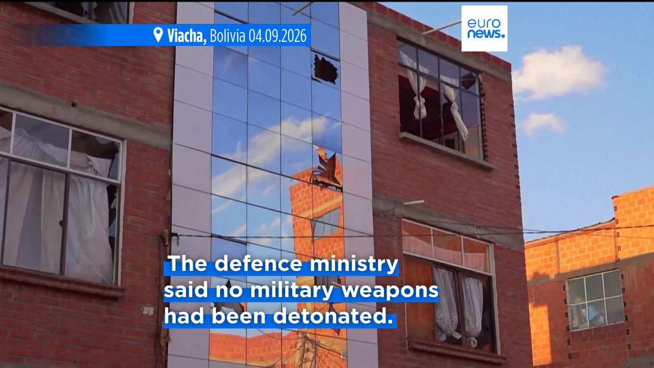Video thumbnail for At least two killed and 81 injured after explosions at Bolivian army base