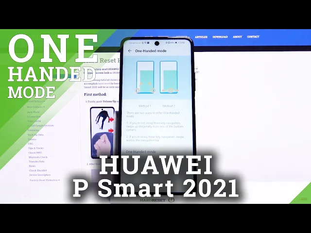 Video thumbnail for How to Enter One Handed Mode in HUAWEI P Smart 2021 – Enable Screen Easy Usage