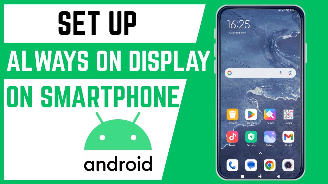 Video thumbnail for How To Set 'Always On Display' On Android Smartphone