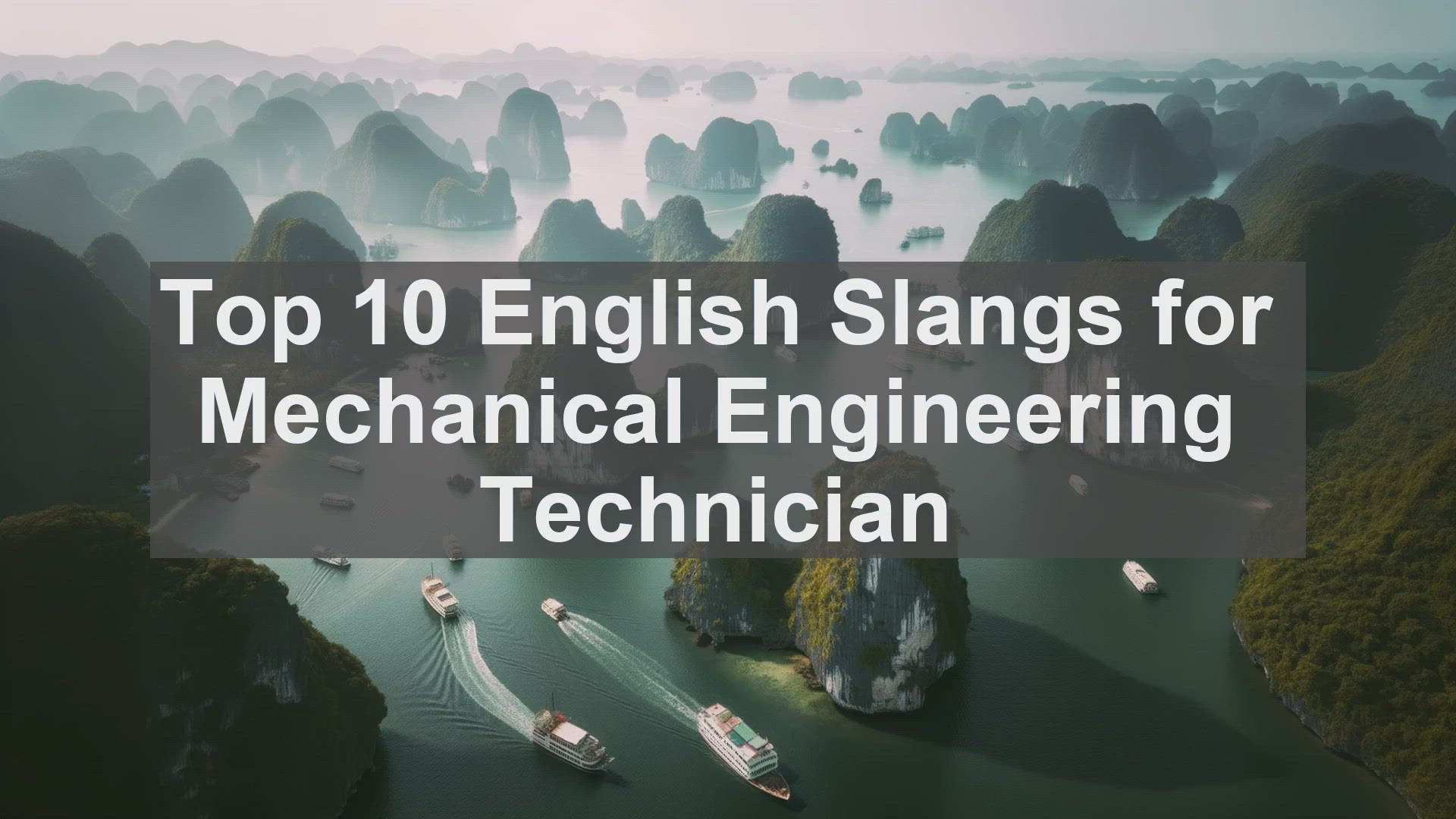 'Video thumbnail for Top 10 English Slangs for Mechanical Engineering Technician'
