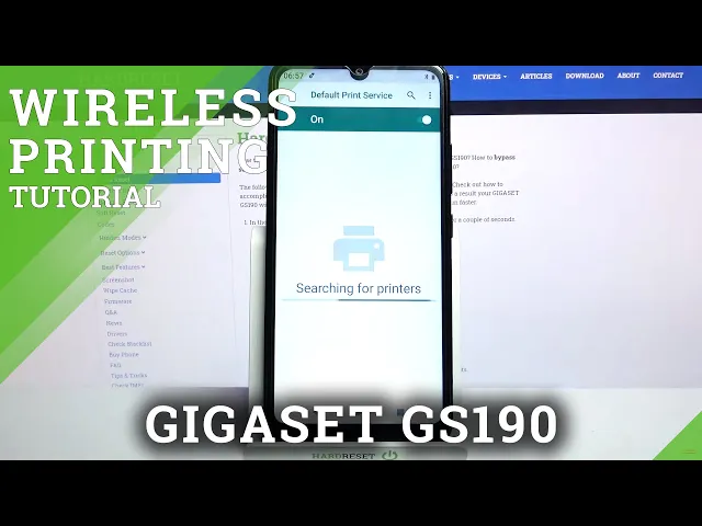 Video thumbnail for GIGASET GS190 and Wireless Printing – Connect Smartphone to Printer