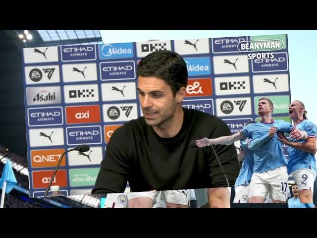 Video thumbnail for Mikel Arteta Heartbreaking Reaction after Man City beat Arsenal 4-1 #premierleague
