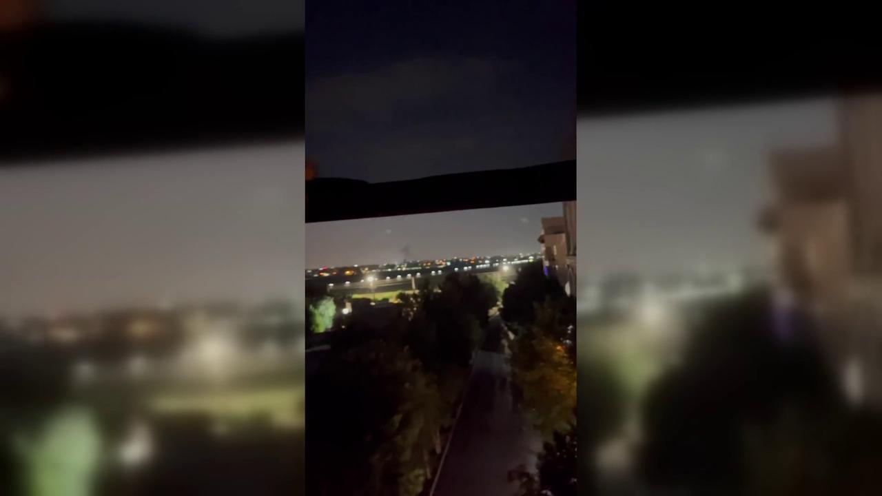 Video thumbnail for Iran: Smoke Rises Over Karaj Following Early-Morning US Strikes.