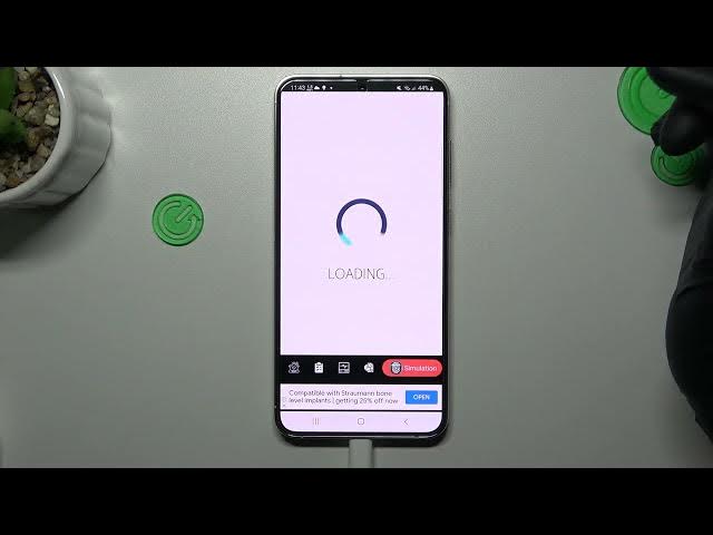 Video thumbnail for How to Scan Body Temperature on Samsung Galaxy S23+ - Body Temperature Thermometer app