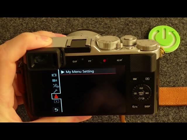 Video thumbnail for Leica D Lux 7 - How To Change Screen Sleep Time