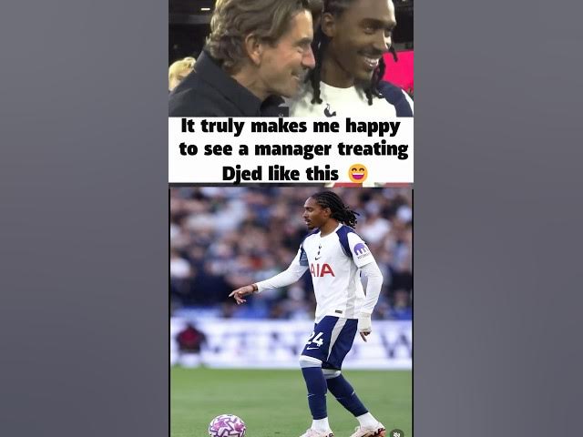 Video thumbnail for Tottenham finally have a manager who LOVES Djed Spence 😍