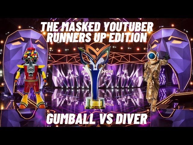 Video thumbnail for The Masked Youtuber Runners Up Edition - Gumball vs Diver