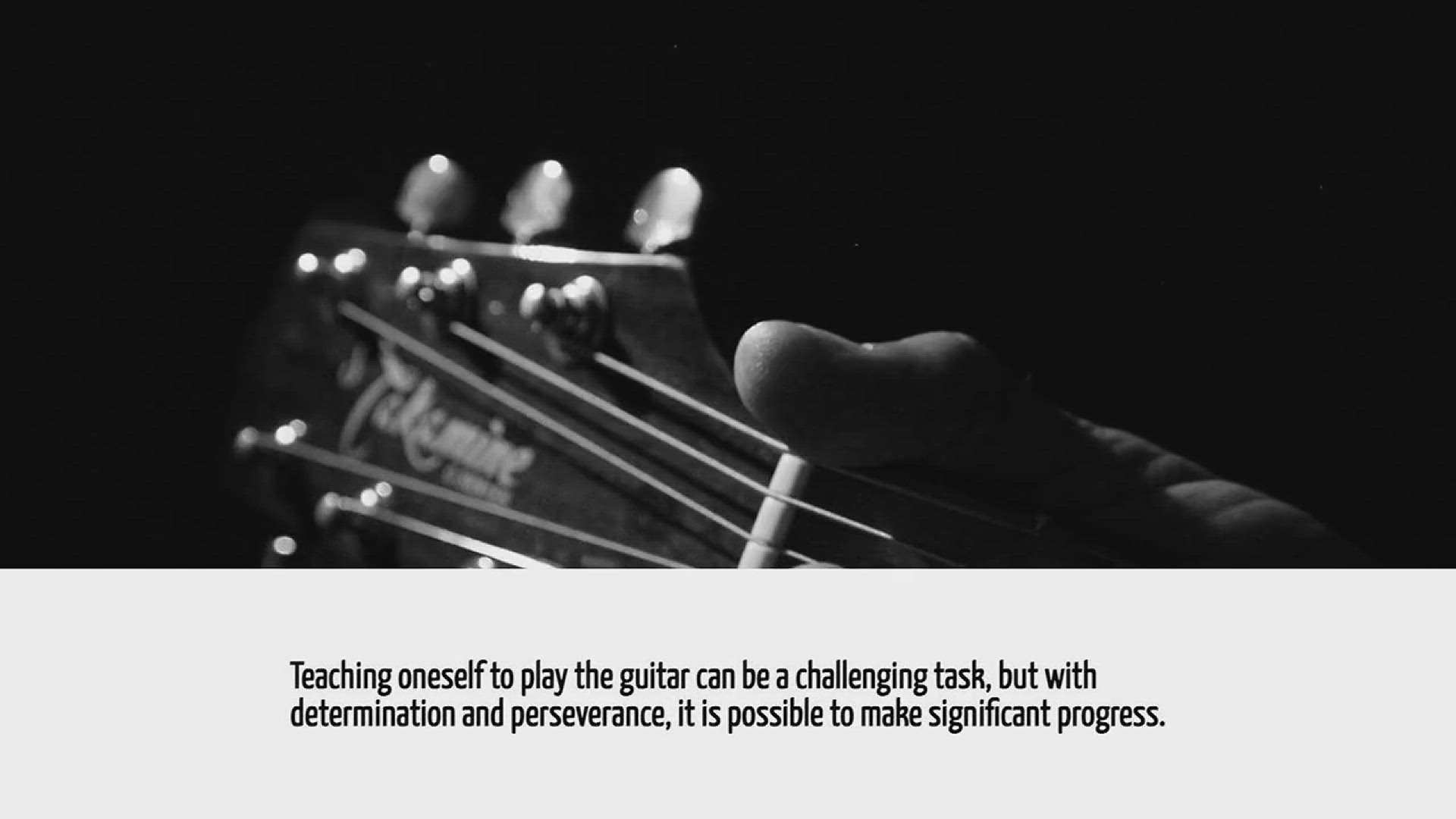 Video thumbnail for How Hard Is It To Teach Yourself Guitar