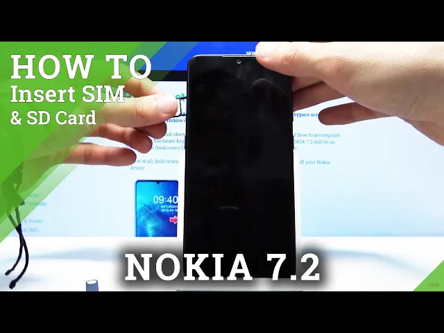 Video thumbnail for How o Insert SIM & SD Card in NOKIA 7.2 – Find Nano SIM & Micro SD Slot