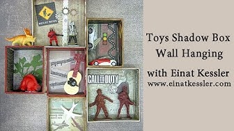 Video thumbnail for Toys Shadow Box Wall Hanging