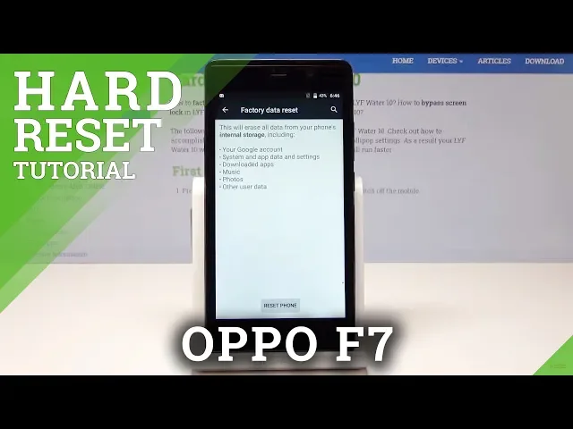 Video thumbnail for HARD RESET LYF Water 10 - Erase All Content & Settings