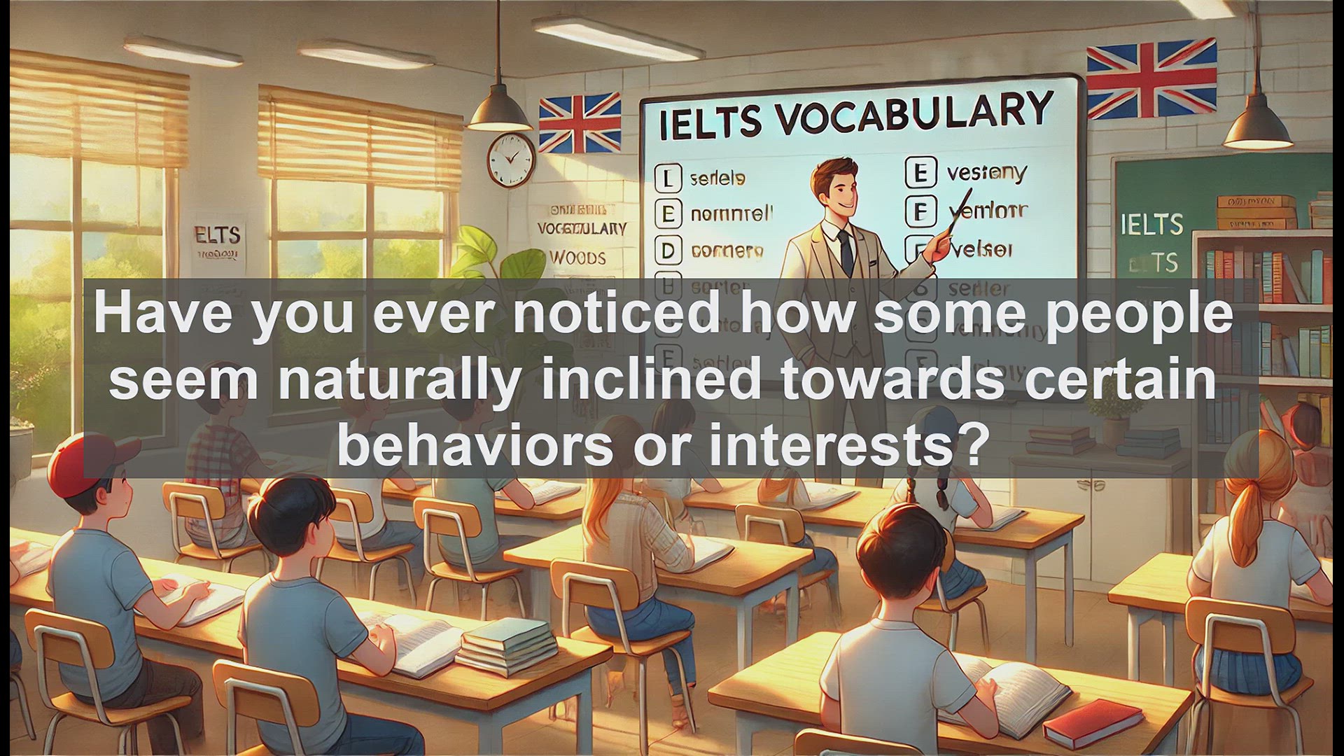 'Video thumbnail for 2500 Must Know IELTS 6.5 Vocabulary - Boost Your IELTS Score: Understanding 'Predisposition''